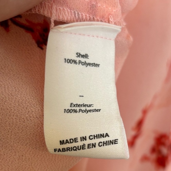 Cinq A Sept Jennings Floral Pintuck Button-Front Top S - Picture 7 of 7